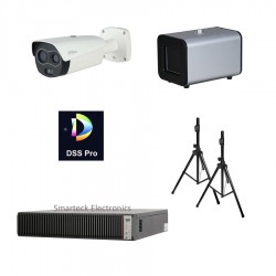 DAHUA Σύστημα ανίχνευσης θερμοκρασίας  ανθρώπων TPC-BF3221T + BlackBody JQ-D70Z + IVSS7008-1I +DSS Pro