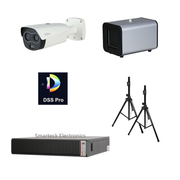 DAHUA Σύστημα ανίχνευσης θερμοκρασίας  ανθρώπων TPC-BF3221T + BlackBody JQ-D70Z