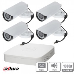 Dahua set9 καταγραφικό με 4 κάμερες υψηλής ευκρίνειας AHD 1Mp/720p