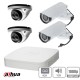 Dahua set8 καταγραφικό με 4 κάμερες υψηλής ευκρίνειας AHD 1Mp/720p