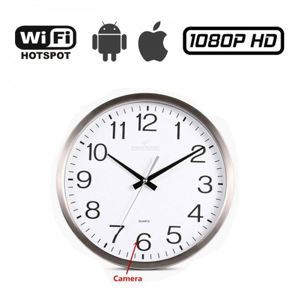 Κρυφή κάμερα ασύρματη WiFi σε ρολόι τοίχου