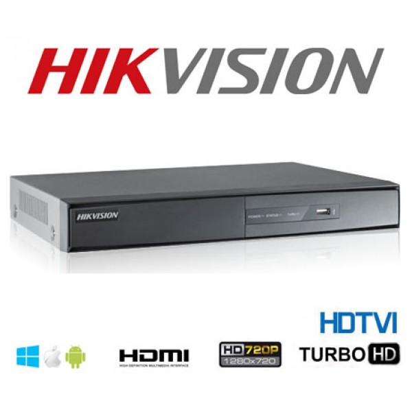 Hikvision DS-7204HGHI-E1 TVI/analog 4ch IP 1ch