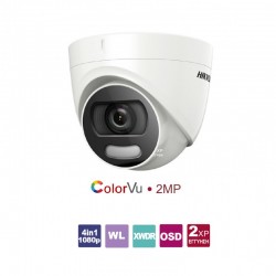 HIKVISION DS-2CE72DFT-F28 Κάμερα ColorVu 2MP, με φακό 2.8mm και IR20m