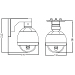 Κάμερα ασφαλείας PTZ LPTA12XCG Effio-e 12X(f=5~60mm)