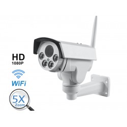 SM-Q4D-WIFI-20S Εξωτερική Κάμερα ασύρματη WiFi PTZ 2MP