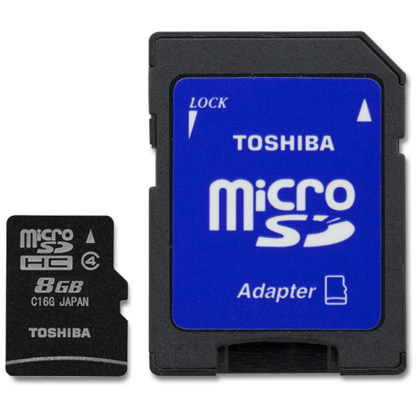 Toshiba microSDHC 8GB