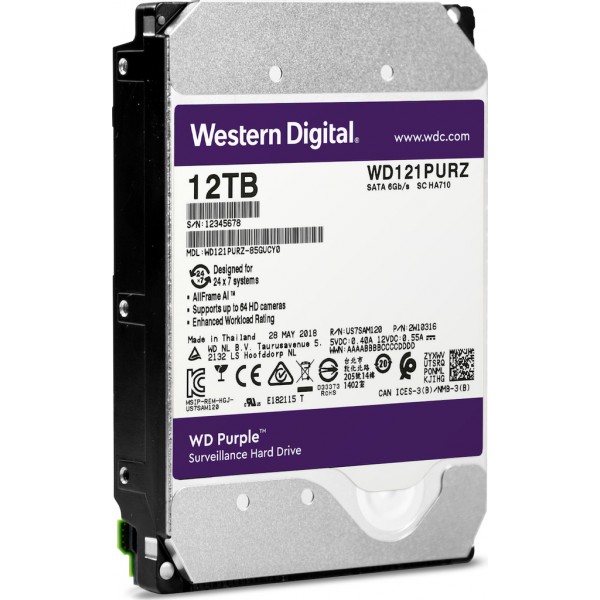 Western Digital - WD121PURZ 12TB