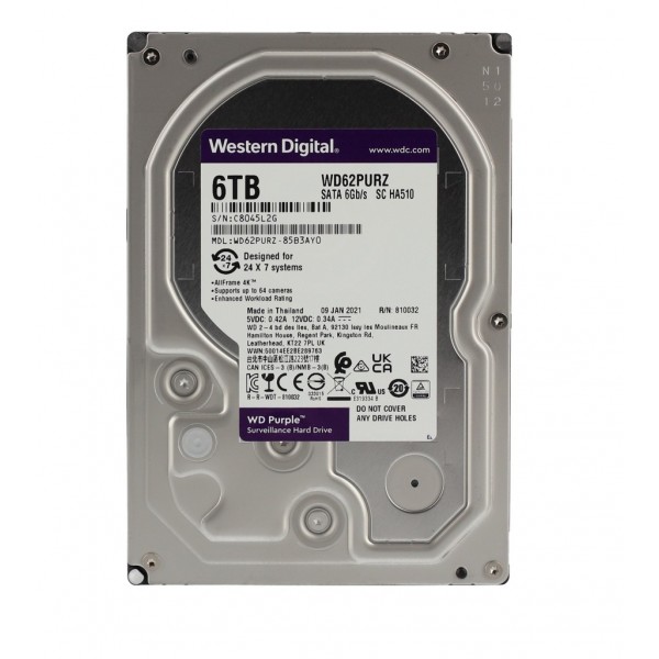 Western Digital - WD62PURZ 6TB