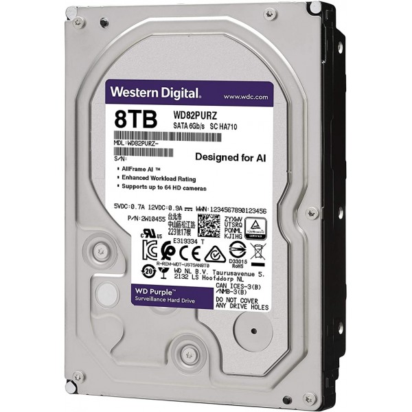 Western Digital - WD82PURZ 8TB