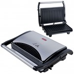 LIFE STG-100 INOX Τοστιέρα με grill πλάκες και αντικολλητική επίστρωση 700W