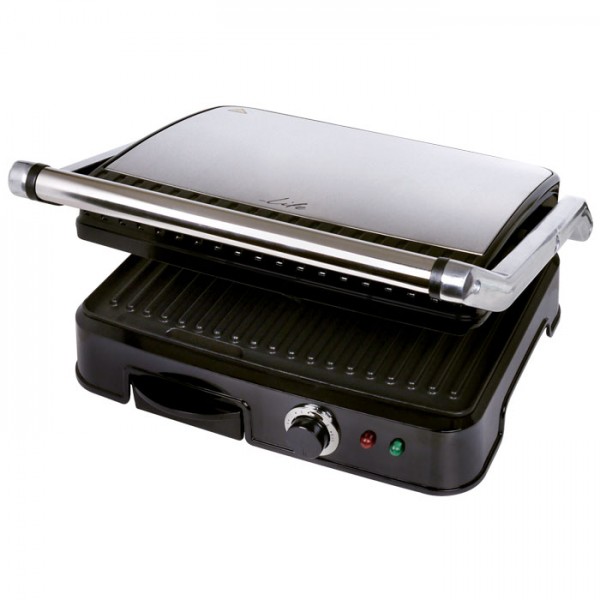 LIFE CG-001 Ηλεκτρική γκριλιέρα με αντικολλητικές πλάκες 2000W