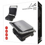 LIFE CG-001 Ηλεκτρική γκριλιέρα με αντικολλητικές πλάκες 2000W