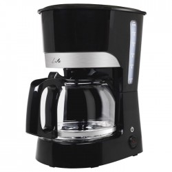 LIFE CM-100 Kαφετιέρα φίλτρου 1.5L, 800W με inox λεπτομέρειες 