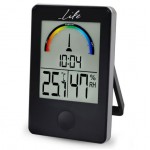LIFE WES-100 Ψηφιακό θερμόμετρο-υγρόμετρο εσωτερικού χώρου με ρολόι