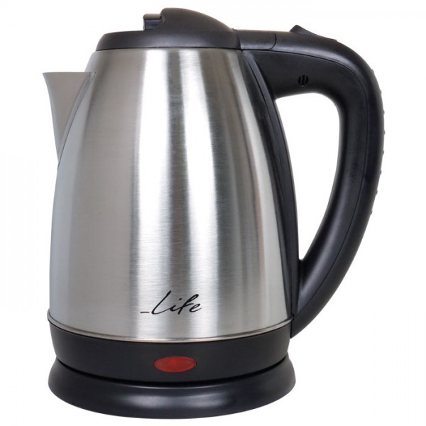 LIFE WK-001 Ανοξείδωτος βραστήρας με mat φινίρισμα 2200W.