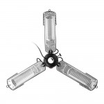 Θερμαντήρας υπερύθρων ομπρέλας IR2005SC εξωτερικού χώρου 2000W Trotec