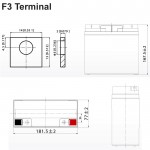 Ultracell Μπαταρία μολύβδου 12V 18AH
