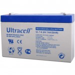 Ultracell Μπαταρία μολύβδου 6V 7AH