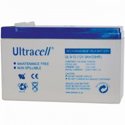 Ultracell Μπαταρία μολύβδου 12V 9AH