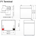 Ultracell Μπαταρία μολύβδου 12V 5AH