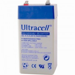 Ultracell Μπαταρία μολύβδου 4V 4.5AH