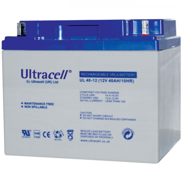 Ultracell Μπαταρία μολύβδου 12V 40AH