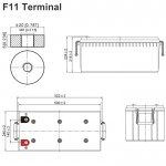 Ultracell Μπαταρία μολύβδου 12V 200AH