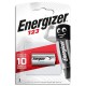 ΜΠΑΤΑΡΙΑ ENERGIZER CR-123 A 3V 1ΤΕΜ