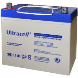 Ultracell Μπαταρία μολύβδου 12V 55AH