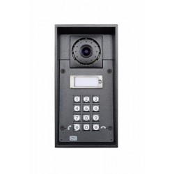 9151101CKW 2N Helios IP Force με 1 button & camera & keypad & 10W loudspeaker