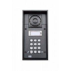 9151101KW 2N Helios IP Force με 1 button & keypad & 10 W loudspeaker