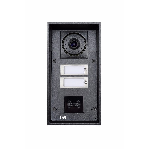 9151102CRW 2N Helios IP Force 2 buttons camera 10W loudspeaker