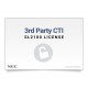 NEC SL2100 (3RD CTI LIC) Άδεια για CTI εφαρμογές