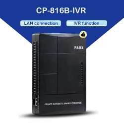 Excelltel CP816B-IVR Τηλεφωνικό κέντρο 8 γραμμές PSTN 16 εσωτερικές (έως32) Excelltel CP816B-IVR Τηλεφωνικό κέντρο 8 γραμμές PSTN 16 εσωτερικές (έως32)