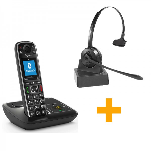 Gigaset E720A + bluetooth ασύρματα ακουστικά VT9712BT