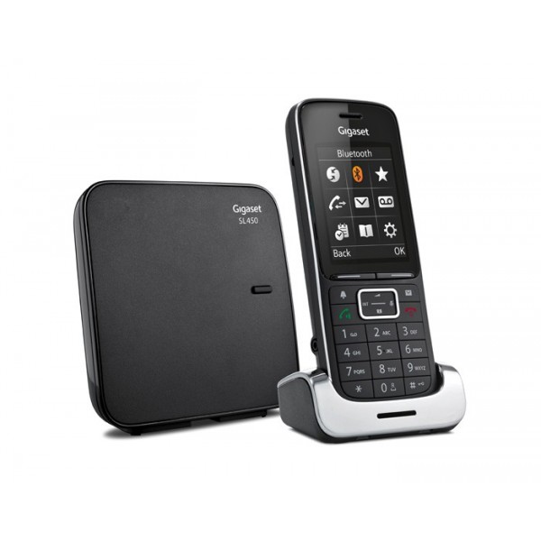 Gigaset SL450 Black ασύρματο τηλέφωνο DECT