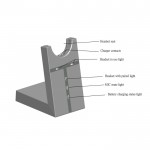 Wireless Headset VT9000 DECT for Panasonic
