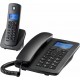 Motorola C4201 Ασύρματο Τηλέφωνο Duo με Aνοιχτή Aκρόαση