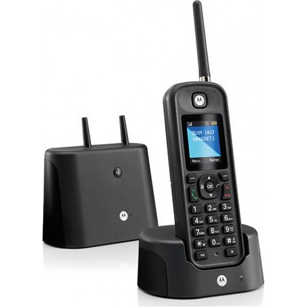 Ασύρματο τηλέφωνο μεγάλης εμβέλειας  | Dect τηλέφωνο μεγάλης απόστασης. Motorola O201