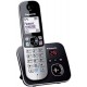 Panasonic KX-TG6821 Black ασύρματο τηλέφωνο DECT με τηλεφωνητή