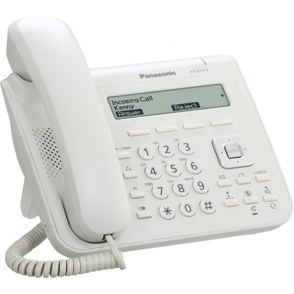 Panasonic KX-UT113 2 SIP LCD 3 γραμμών 1Ethernet PoE HD Voice