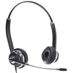 TB1010 Ακουστικό τηλεφώνου διπλό επαγγελματικό με QD5 Quick Disconnect