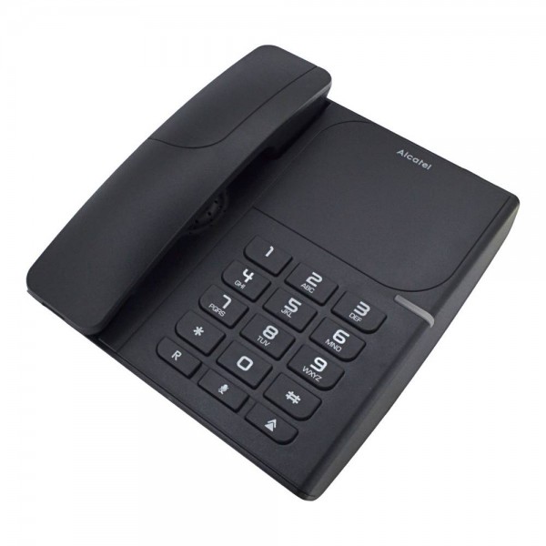 Alcatel Temporis 28 Σταθερό Ψηφιακό Τηλέφωνο Μαύρο