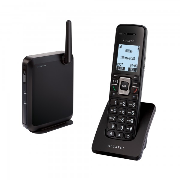 ALCATEL IP2015P Βάση POE μαζί με ασύρματο IP τηλέφωνο IP15 Dect Handset