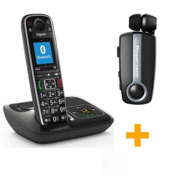 Gigaset E720A + bluetooth ασύρματα ακουστικά PT-998