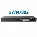 Grandstream GWN7802 Enterprise 16-Port Gigabit L2+ Managed Network Switch with 4 Gigabit SFP Uplink Ports