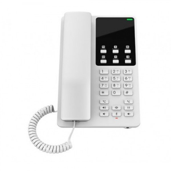 Grandstream GHP620W Compact Hotel IP Deskphone with WiFi - White