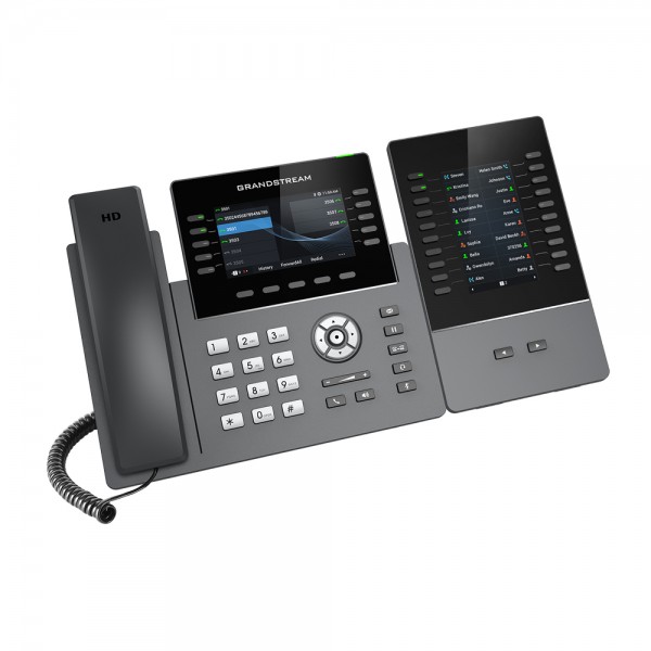 Grandstream GRP2615 + GBX20 Set με κονσόλα IP PoE WiFi BT