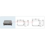 Junction box TEL-12HX for 12 Batteryless Telephones