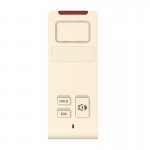 Hotel-86W Τηλεφωνική Συσκευή Μπάνιου για Ξενοδοχεία με SOS και service μπουτόν White Ivory